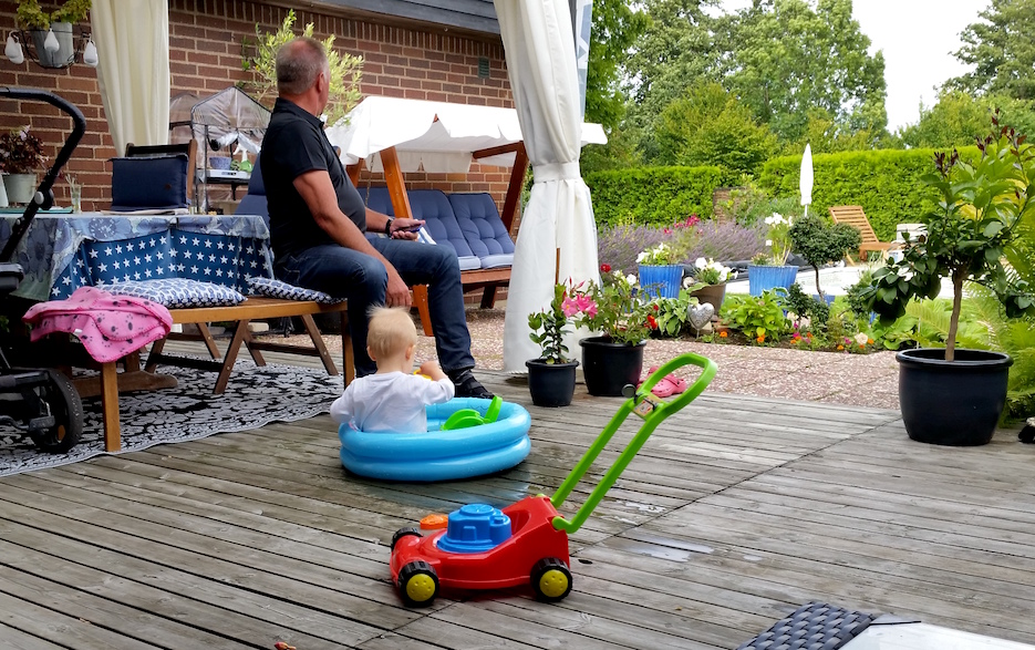 uppblåsbar babypool