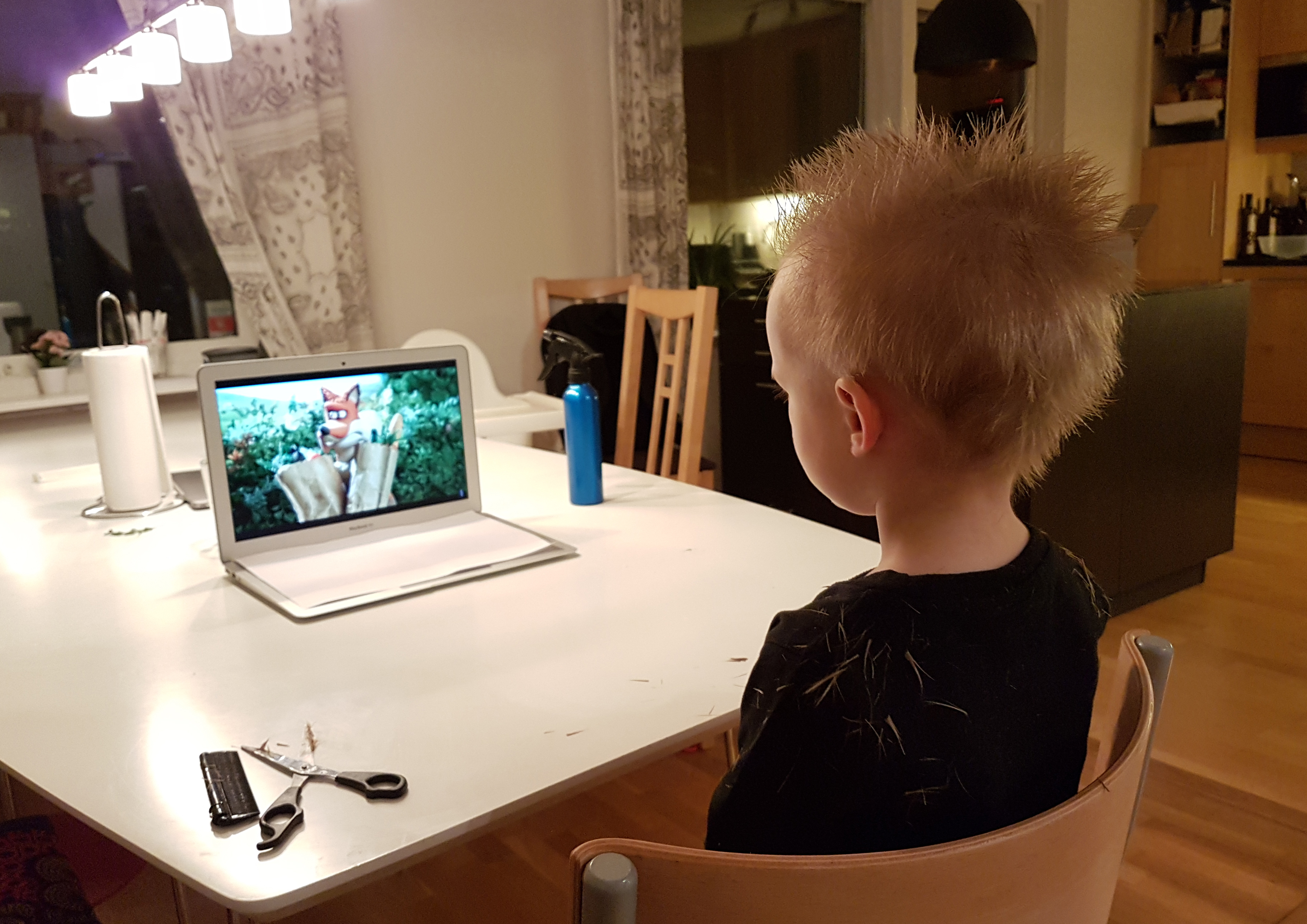 klippa en 2-åring